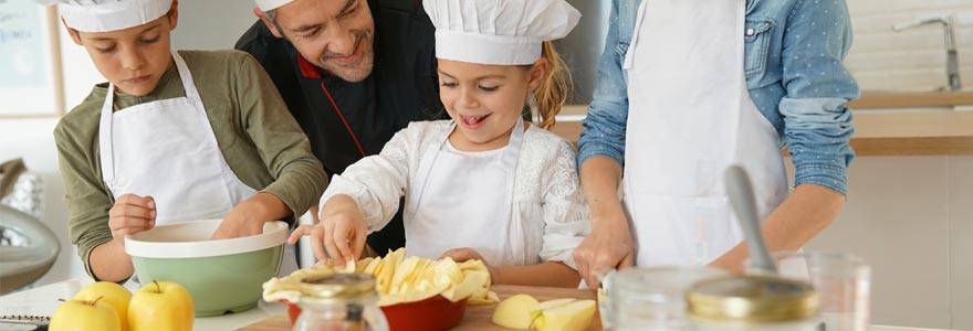 atelier de cuisine pour enfant