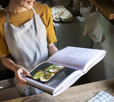 Des livres de recette illustrés